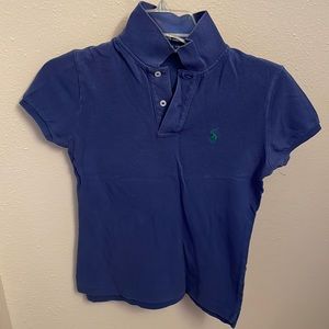 Ralph Lauren | The Skinny Polo in Blue 100% cotton